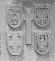 Wappen auf dem Gedenkstein KZ-Friedhof Neckargartach