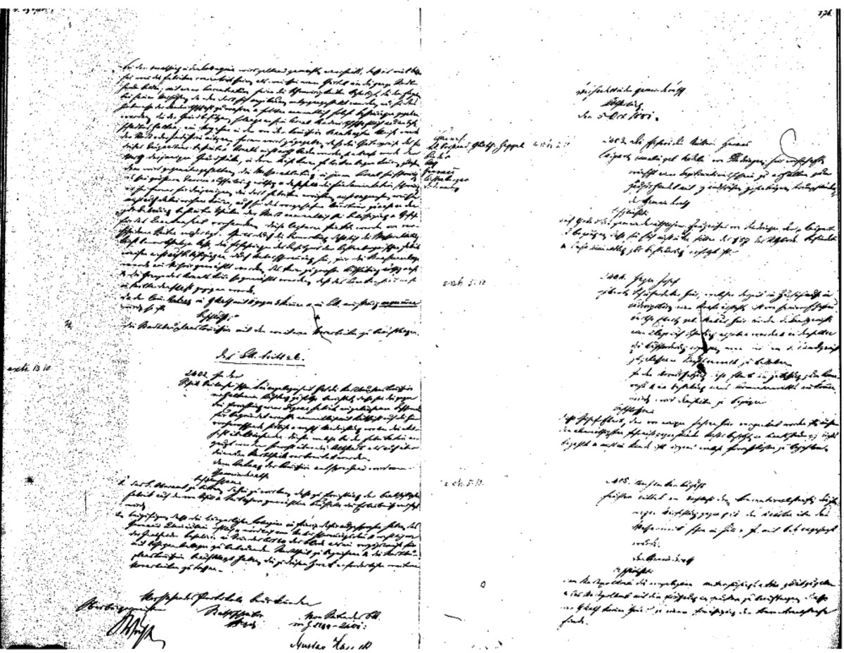 Ratsprotokolleintrag vom 29. September 1881, Ziff. 2401, Blatt 375b-376 (Stadtarchiv Heilbronn) Ratsprotokolleintrag vom 29. September 1881, Ziff. 2401, Blatt 375b-376 (Stadtarchiv Heilbronn)