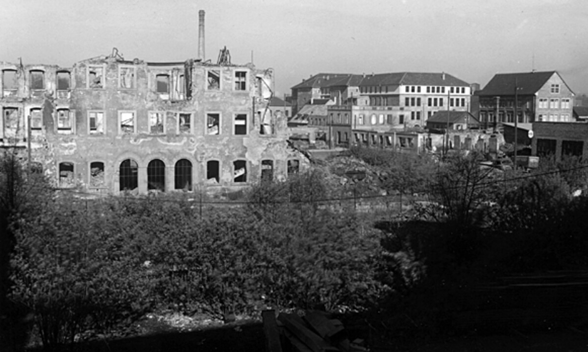 Gebäude Paulinenstraße 2; um 1950/51
(Stadtarchiv Heilbronn)