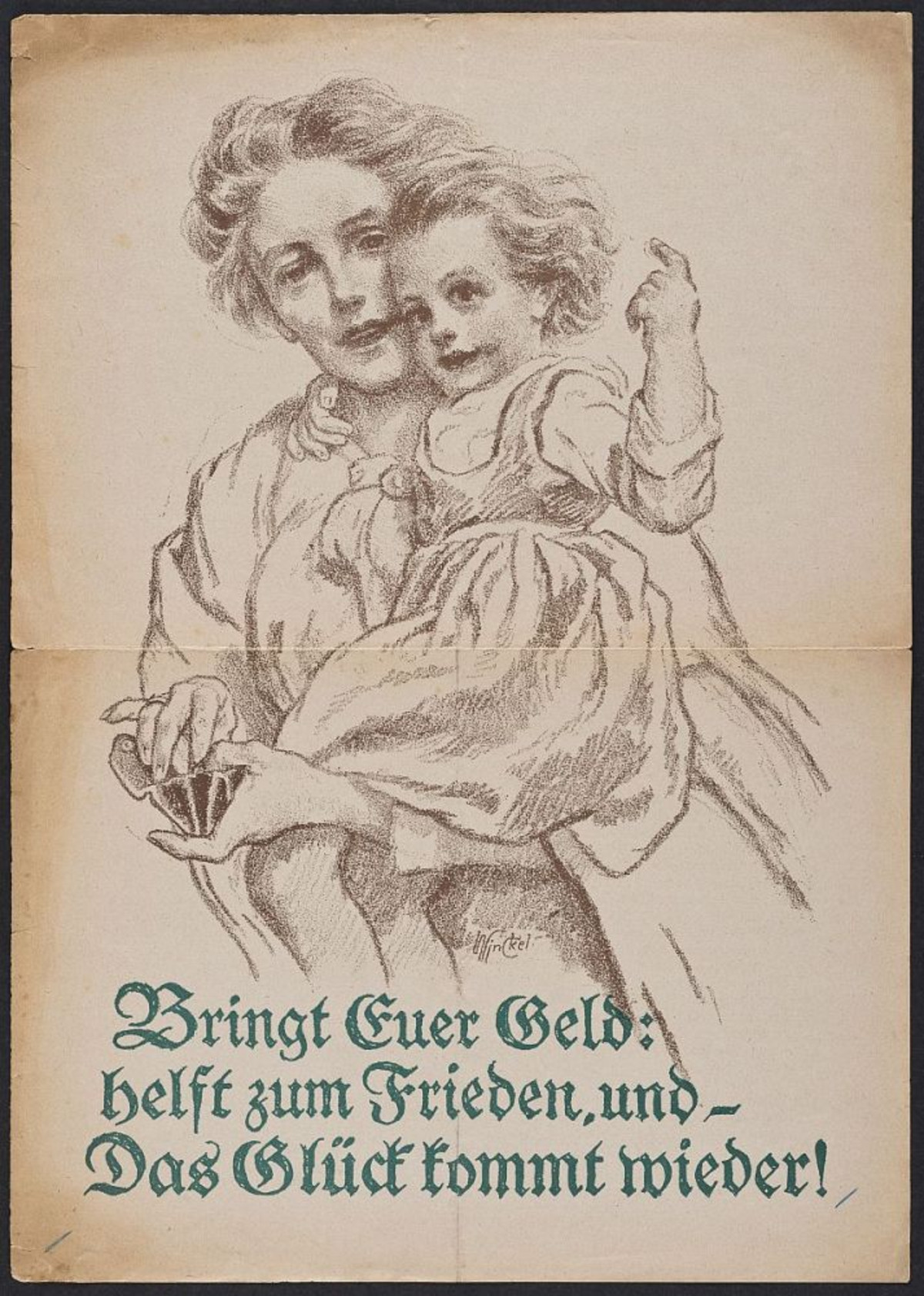 Flugblatt "Bringt Euer Geld" (Stadtarchiv Heilbronn E002-163) Flugblatt "Bringt Euer Geld" (Stadtarchiv Heilbronn E002-163)