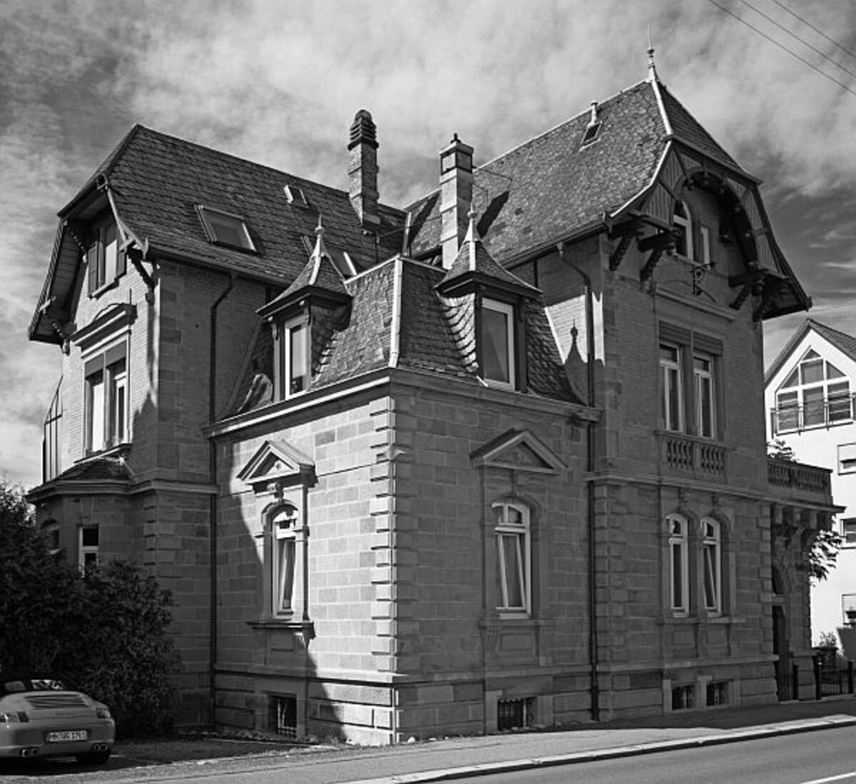 Villa Ackermann in der Kolpingstraße (Sontheim), erbaut 1886