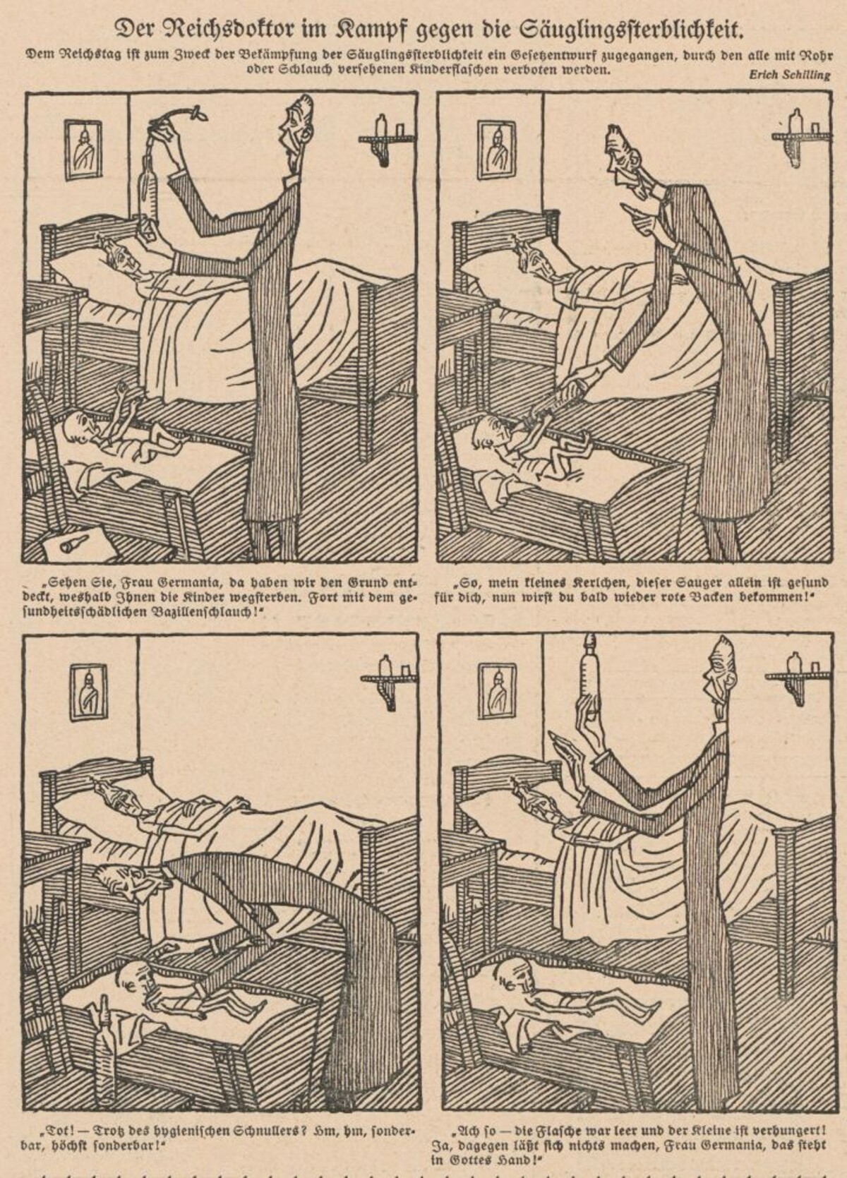 Karikatur aus der sozialdemokratischen Satirezeitschrift Der Wahre Jacob, Nr. 688, 1912 Karikatur aus der sozialdemokratischen Satirezeitschrift Der Wahre Jacob, Nr. 688, 1912