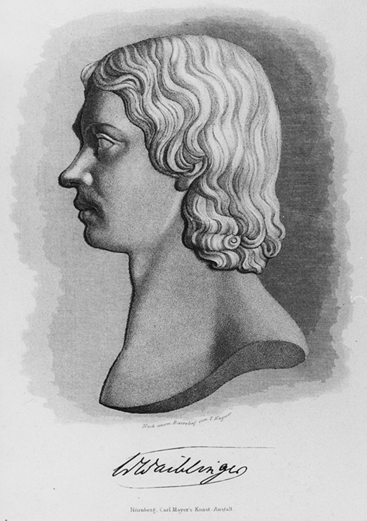 Wilhelm Waiblinger (1804-1830) (Stadtarchiv Heilbronn) Wilhelm Waiblinger (1804-1830) (Stadtarchiv Heilbronn)