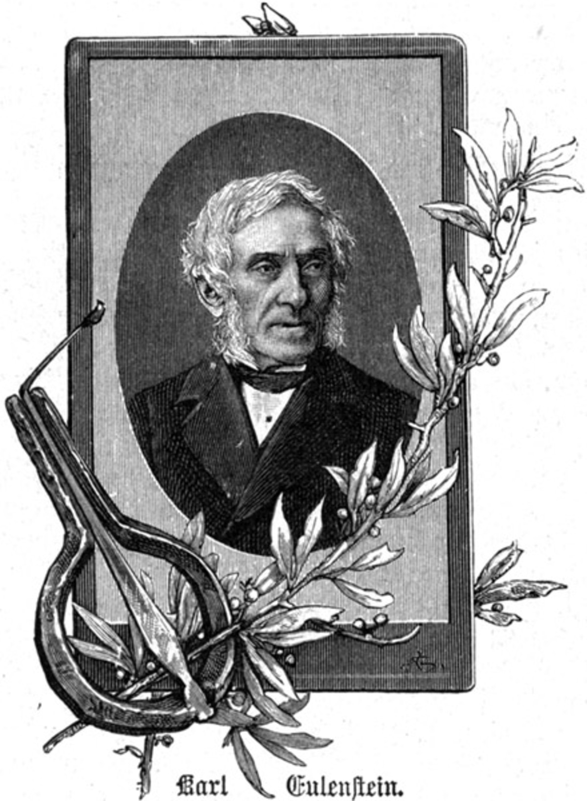 Karl Eulenstein (1802-1890) (Stadtarchiv Heilbronn) Karl Eulenstein (1802-1890)
(Stadtarchiv Heilbronn)