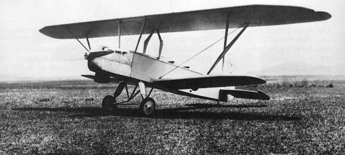 Mitsubishi 2MR1 "Tobi", eine Entwicklung von Alexander Baumann während seiner Zeit in Japan. (Stadtarchiv Heilbronn) Mitsubishi 2MR1 "Tobi", eine Entwicklung von Alexander Baumann während seiner Zeit in Japan.
(Stadtarchiv Heilbronn)