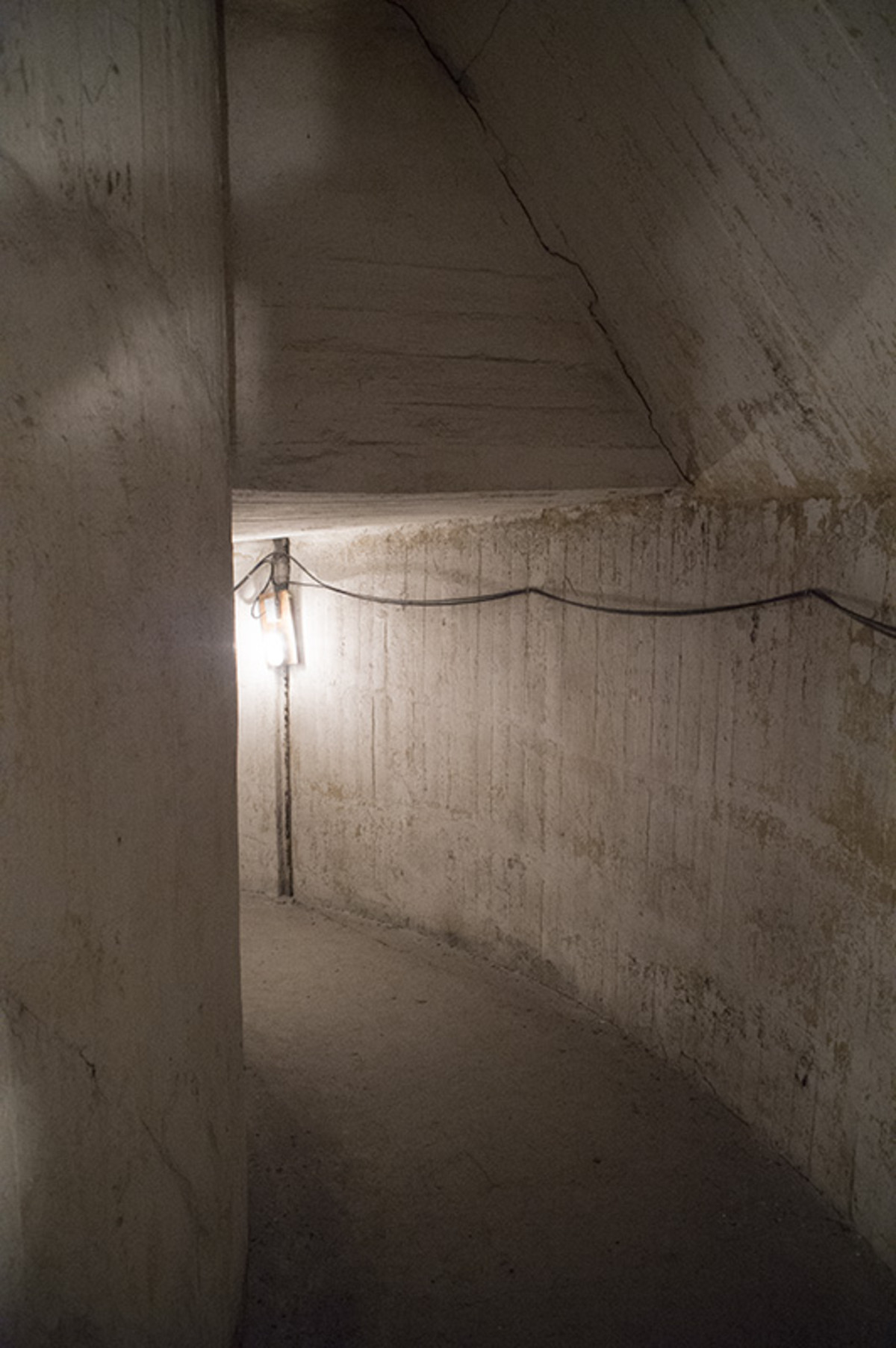 Theresienturm Heilbronn, Verbindungsrampe; 2016 (Foto: Barbara Kimmerle/Stadtarchiv Heilbronn)