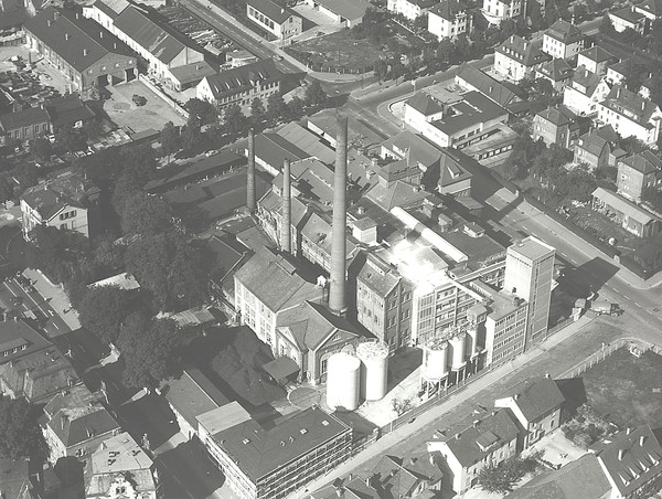 Das Betriebsgelände der Flammer Seifenwerke; 1957
(Stadtarchiv Heilbronn)