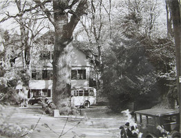 Das Jägerhaus ist mit Bus und Auto gut erreichbar (Foto Stadtarchiv Heilbronn)