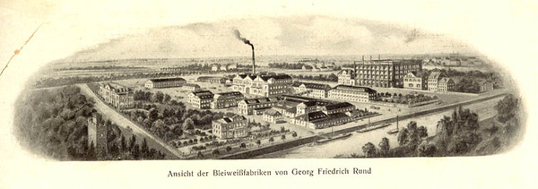 Die Bleiweißfabriken von Georg Friedrich Rund
(Stadtarchiv Heilbronn)