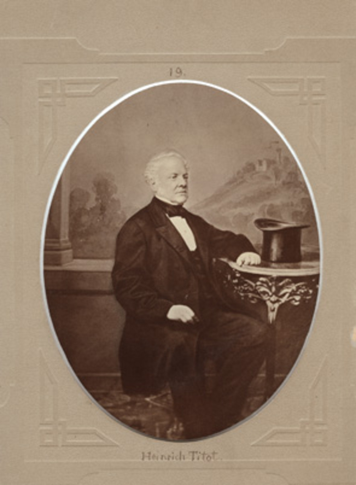 Stadtschultheiß Heinrich Titot (1798-1871)
(Stadtarchiv Heilbronn)