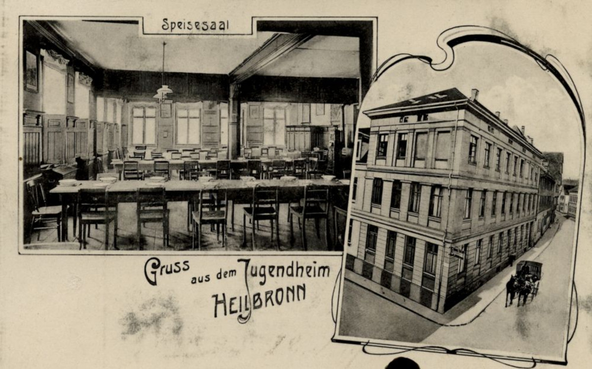 Jugendheim, Allerheiligenstraße 17 (Stadtarchiv Heilbronn F003-M_0006-8491) Jugendheim, Allerheiligenstraße 17 (Stadtarchiv Heilbronn F003-M_0006-8491)