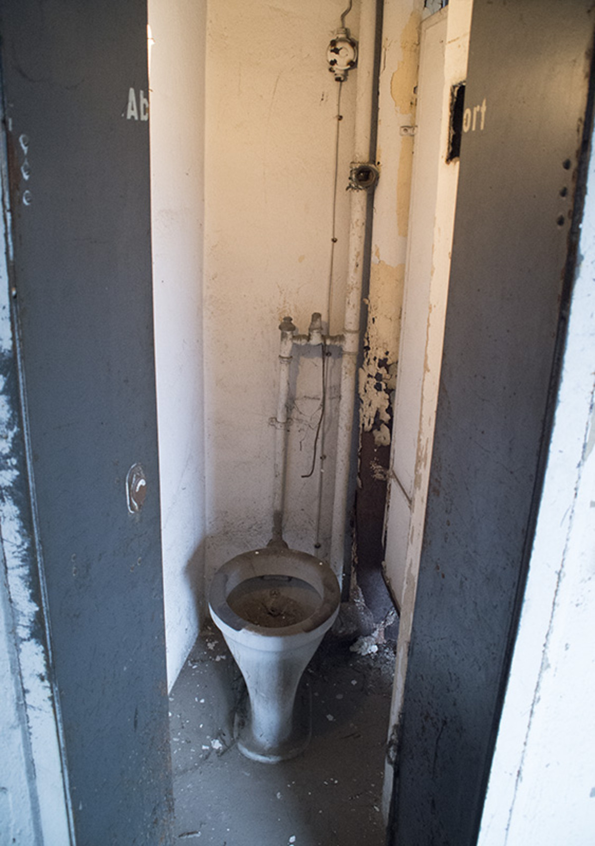 Theresienturm Heilbronn, Abort; 2016 (Foto: Barbara Kimmerle/Stadtarchiv Heilbronn)