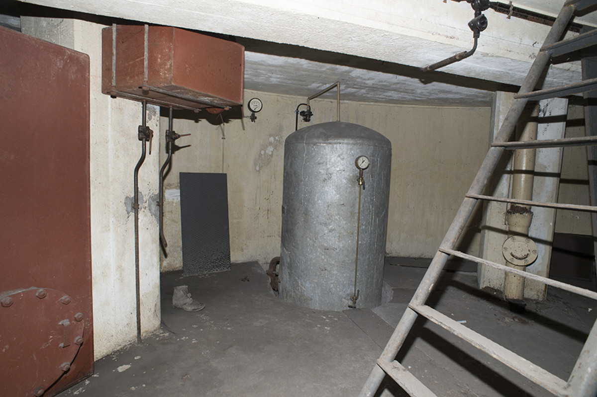 Theresienturm Heilbronn, Untergeschoss 2; 2016 (Foto: Barbara Kimmerle/Stadtarchiv Heilbronn)