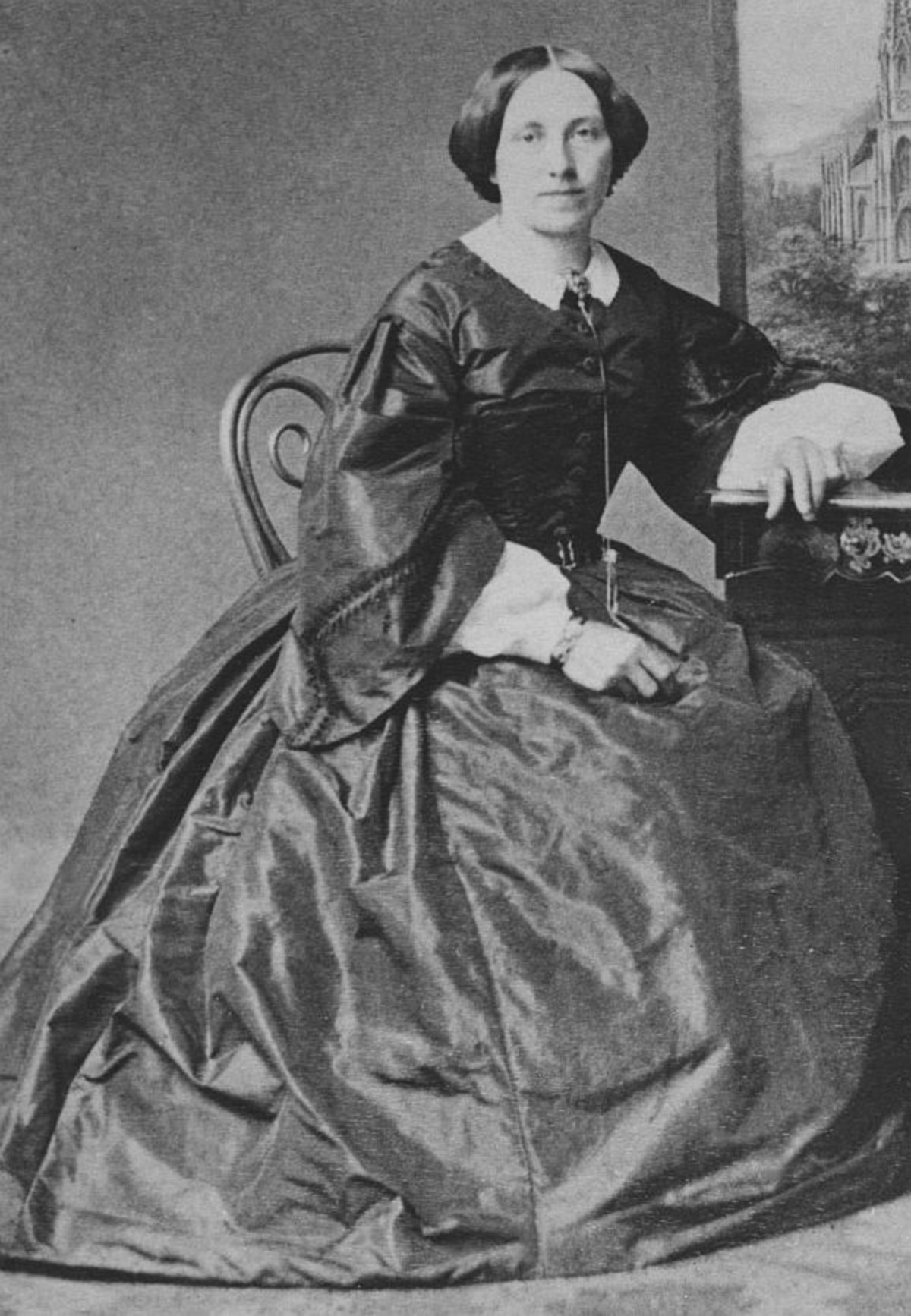 Emma Cloß geb. Knorr (1829-1901) (Stadtarchiv Heilbronn) Emma Cloß geb. Knorr (1829-1901)
(Stadtarchiv Heilbronn)