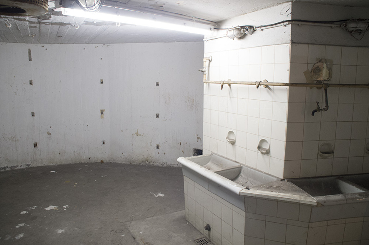 Theresienturm Heilbronn, Mannschaftsraum; 2016 (Foto: Barbara Kimmerle/Stadtarchiv Heilbronn)