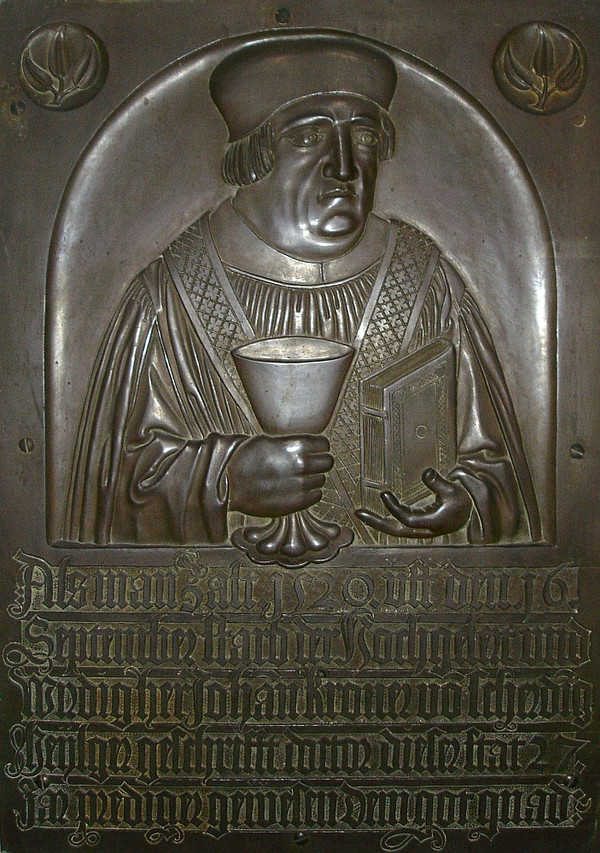 Kilianskirche - Epitaph für Dr. Johannes Kröner (Foto Stadtarchiv Heilbronn)