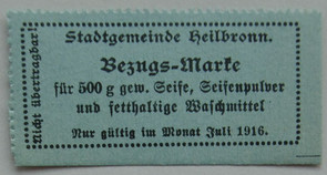 Bezugsmarke für Seife und Waschmittel (Stadtarchiv Heilbronn D020-65)