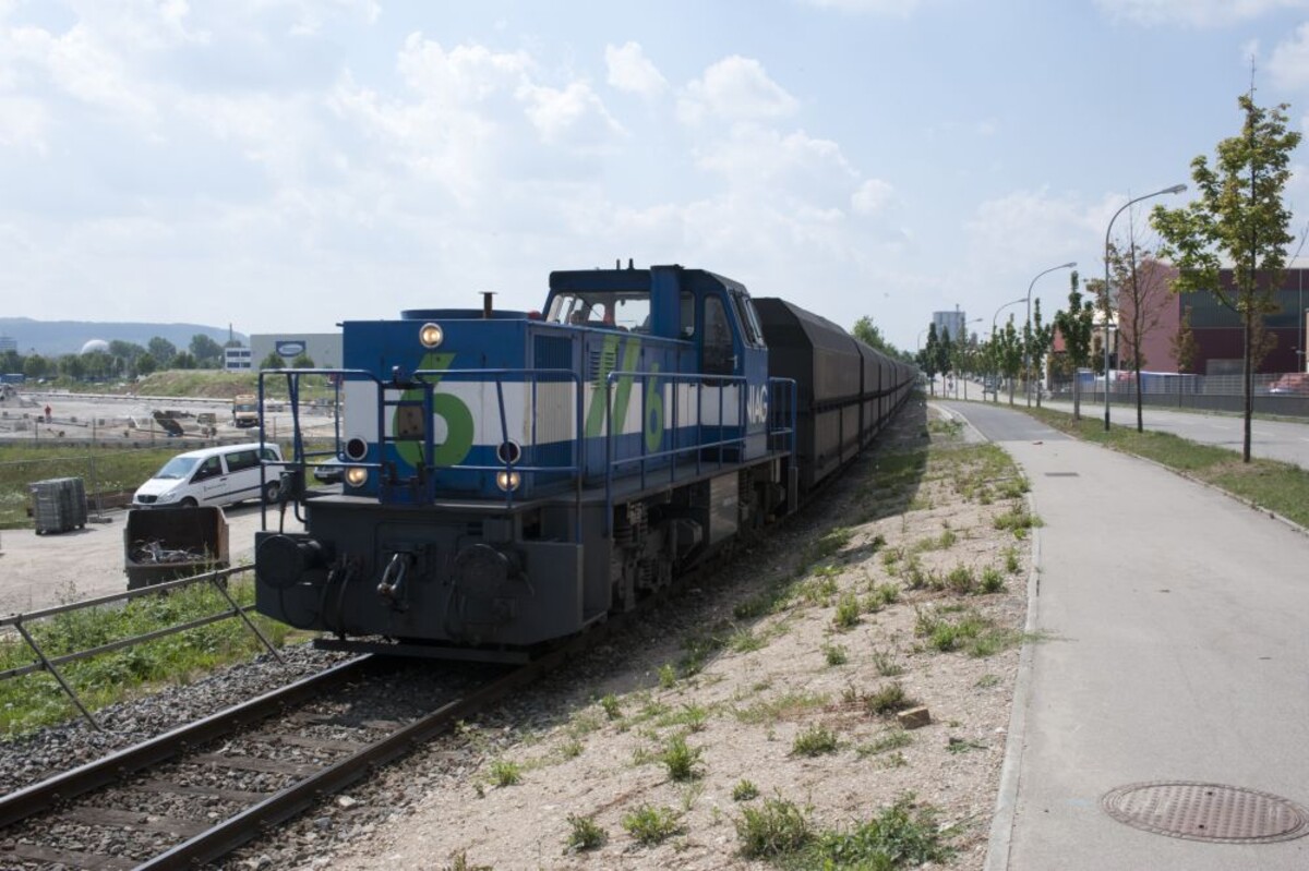 Hafenbahn 2011 Hafenbahn entlang der Hafenstraße, 2011