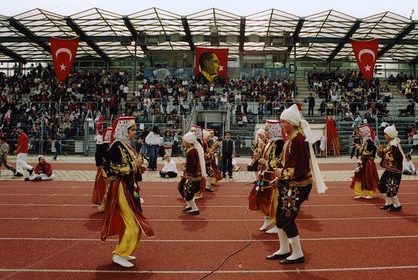 Seit 1975 findet in Heilbronn jährlich das türkische Kinderfest (seit 2009: internationales Kinderfest) statt (Foto Stadtarchiv Heilbronn)