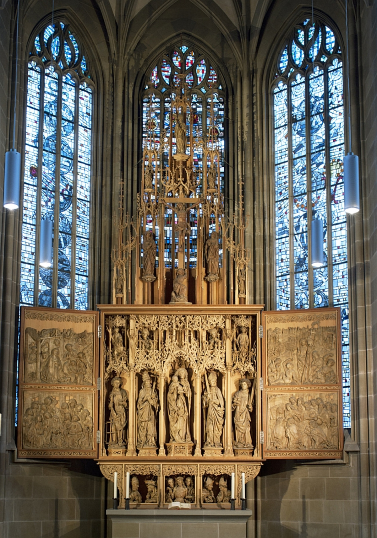 Kilianskirche - Hochaltar von Hans Seyfer (Foto Stadtarchiv Heilbronn) Kilianskirche - Hochaltar von Hans Seyfer (Foto Stadtarchiv Heilbronn)