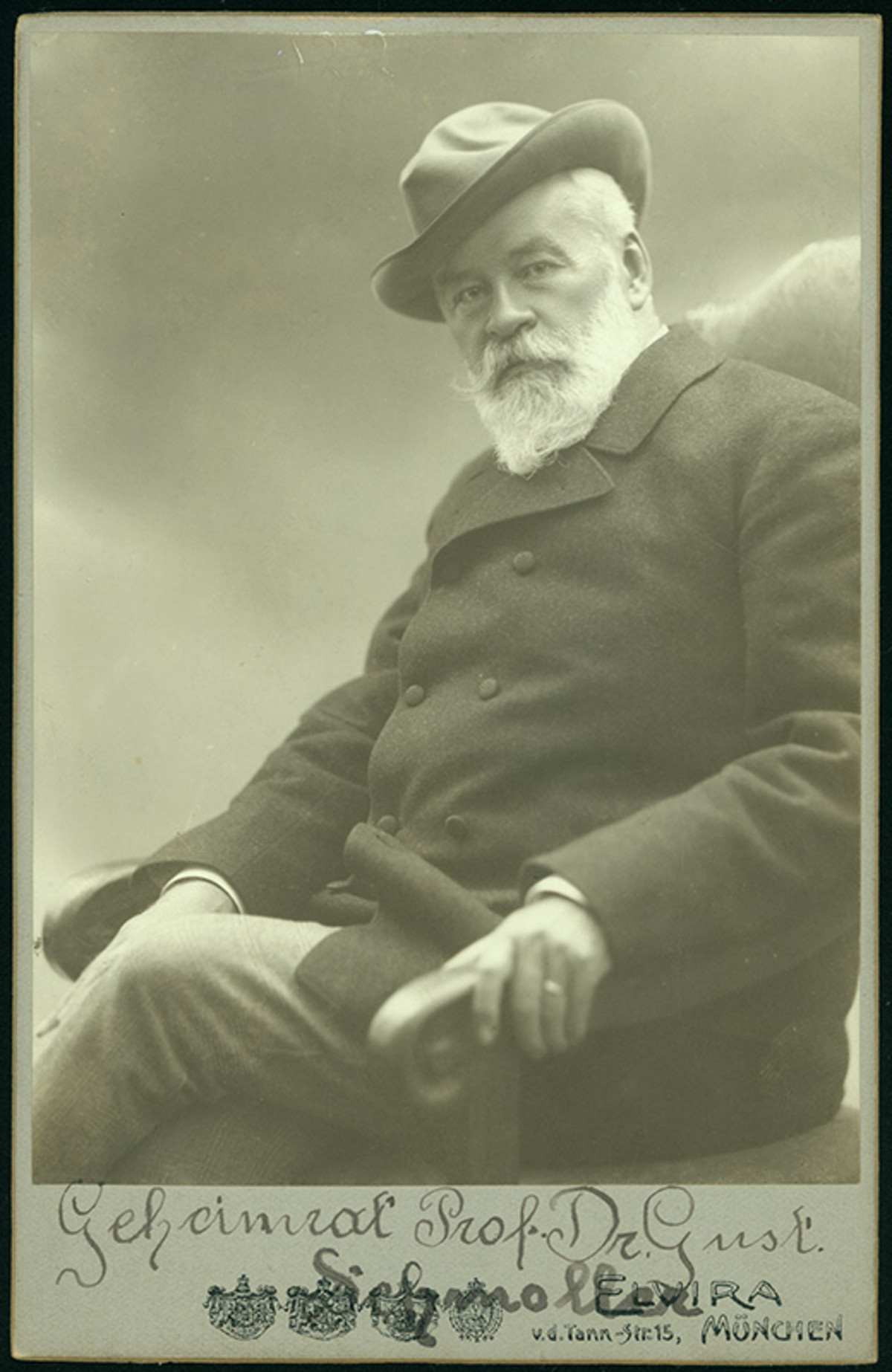 Gustav von Schmoller (1838–1917) Gustav von Schmoller (1838–1917)
(Stadtarchiv Heilbronn)