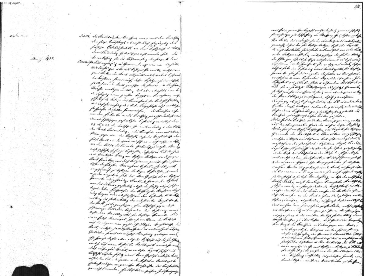 Ratsprotokolleintrag vom 29. September 1881, Ziff. 2401, Blatt 374b-375 (Stadtarchiv Heilbronn) Ratsprotokolleintrag vom 29. September 1881, Ziff. 2401, Blatt 374b-375 (Stadtarchiv Heilbronn)