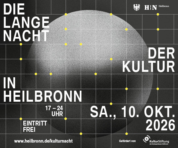 Plakat für die lange Nacht der Kultur am 10.10.2026