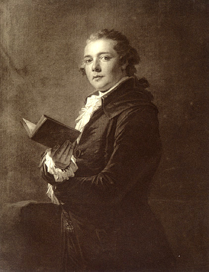 Heinrich Friedrich Füger, Porträt des Bruders Christian; 1788 / 89
(Stadtarchiv Heilbronn)