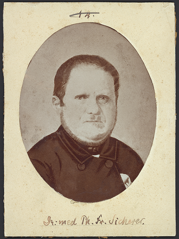 Der Heilbronner Arzt Philipp Friedrich Sicherer (1803-1861) (Stadtarchiv Heilbronn)
